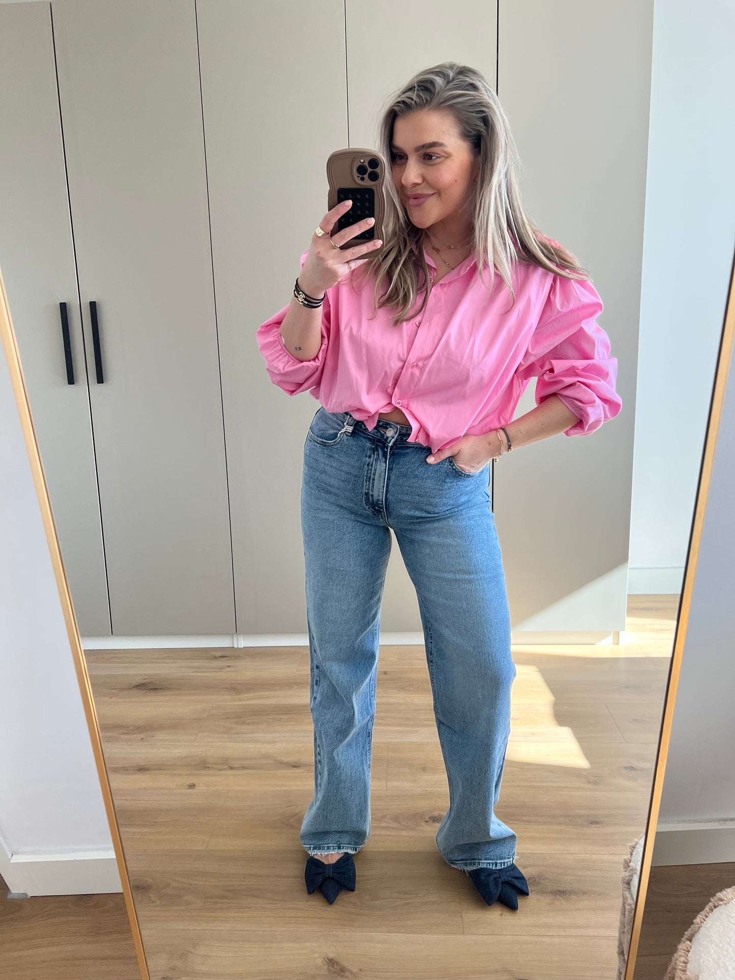 Blouse Mex roze