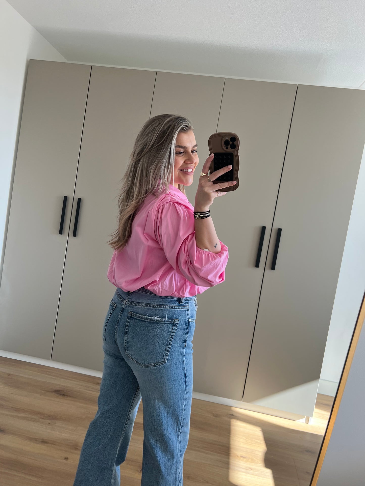 Blouse Mex roze