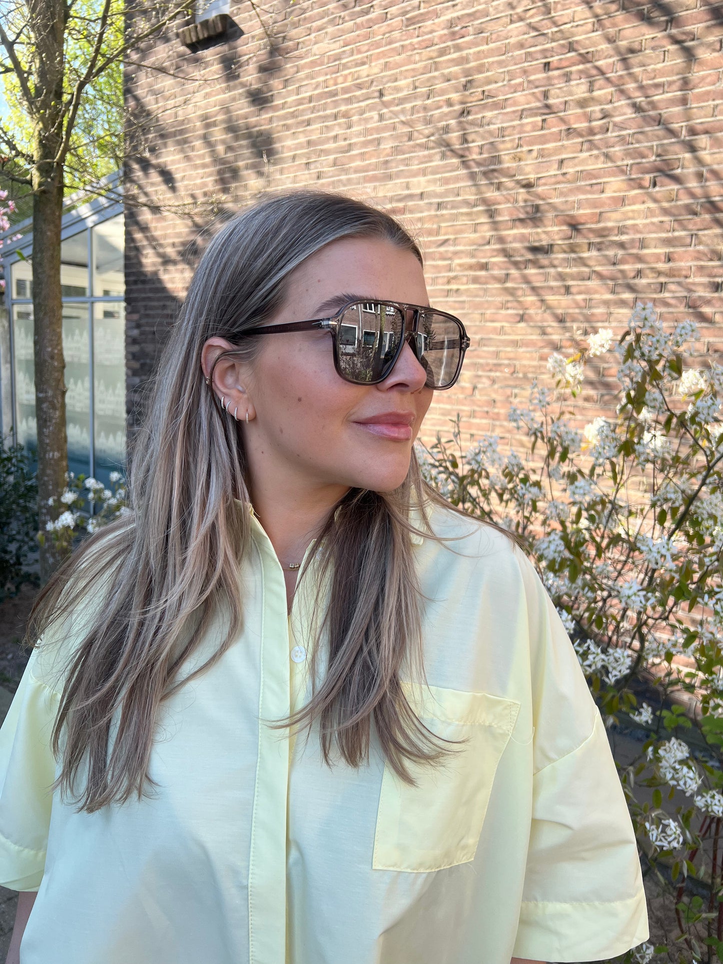 Zonnebril Lina grijs