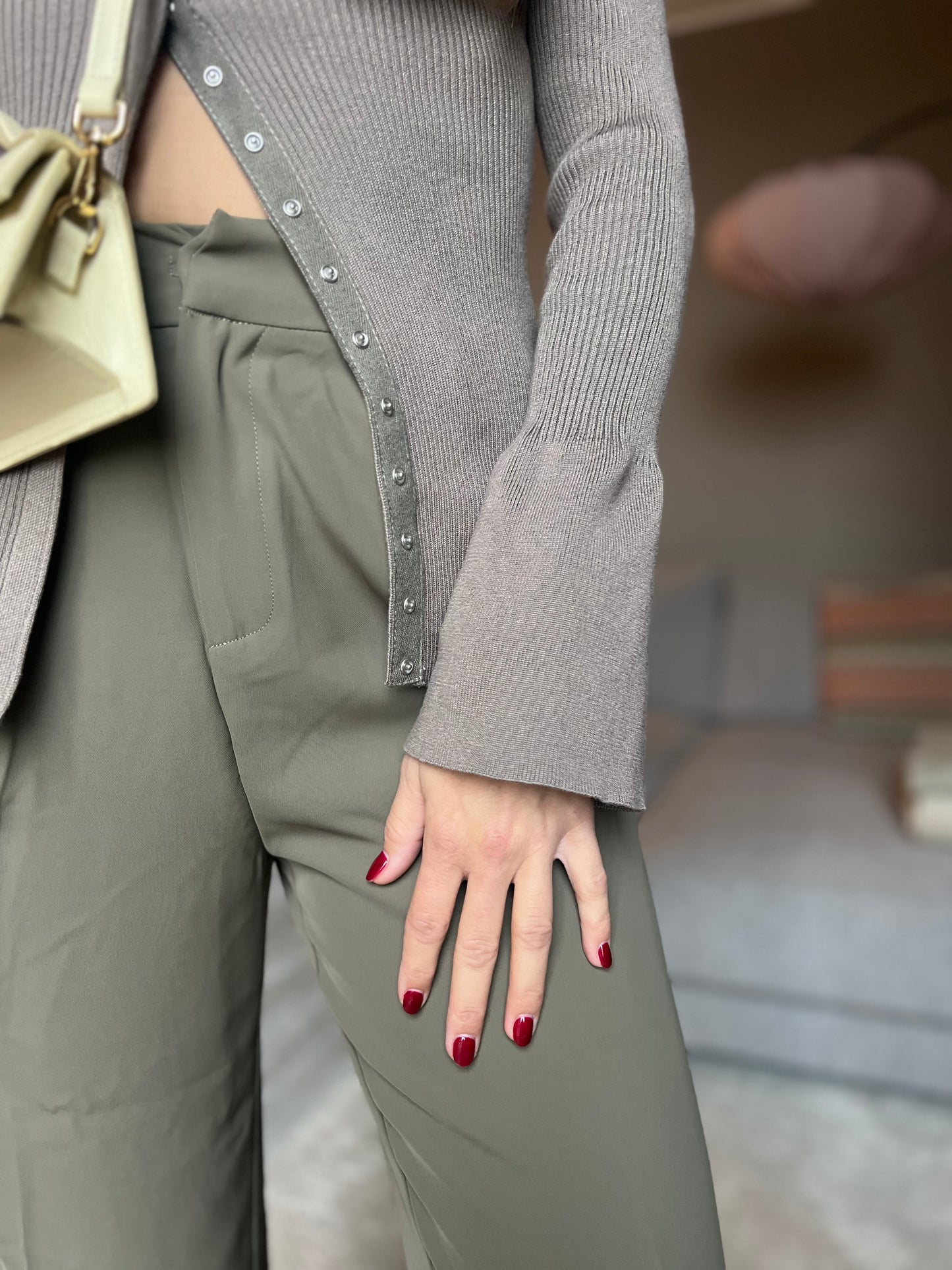 Pantalon Lux groen